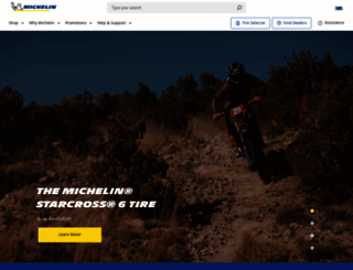 motorcycle.michelinman.com screenshot