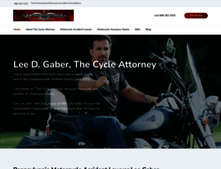 motorcycleaccidentlawyerpa.com screenshot