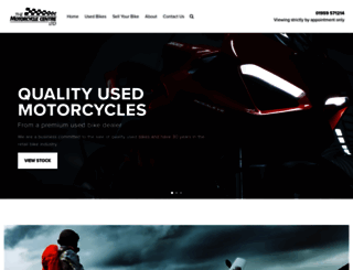 motorcyclecentre.com screenshot