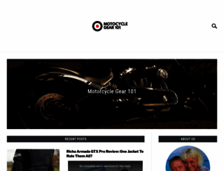motorcyclegear101.com screenshot