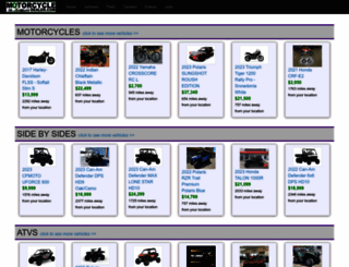 motorcycleinventory.com screenshot