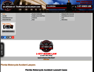 motorcyclelawyersflorida-fl.com screenshot