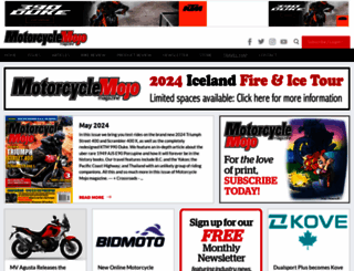 motorcyclemojo.com screenshot