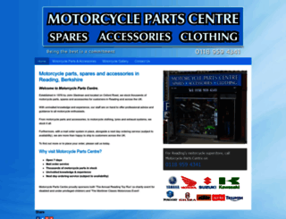 motorcyclepartscentre.co.uk screenshot