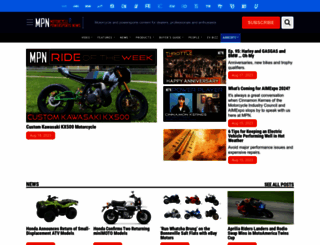 motorcyclepowersportsnews.com screenshot