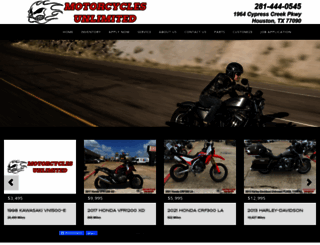 motorcycles-unlimited.com screenshot