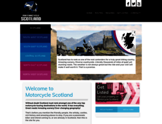 motorcyclescotland.com screenshot
