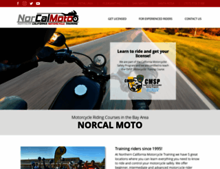 motorcycleskills.com screenshot