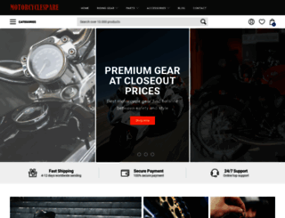 motorcyclespare.com screenshot