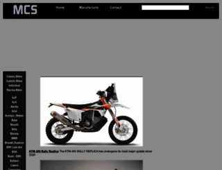 motorcyclespecs.co.za screenshot