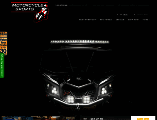 motorcyclesportssalvage.com screenshot