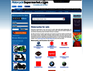 motorcyclesupermarket.com screenshot