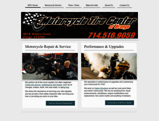 motorcycletireco.com screenshot