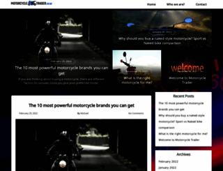 motorcycletrader.co.nz screenshot