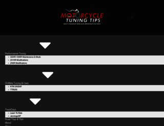 motorcycletuningtips.com screenshot
