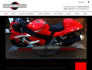 motorcycleturntables.com screenshot