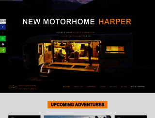 motorhome.co.in screenshot