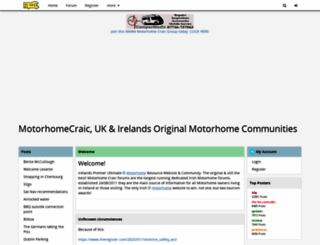 motorhomecraic.com screenshot