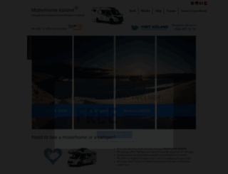 motorhomeiceland.com screenshot
