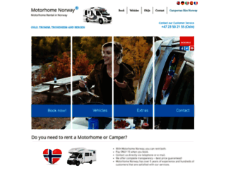 motorhomenorway.com screenshot