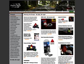 motoring-into-europe.co.uk screenshot