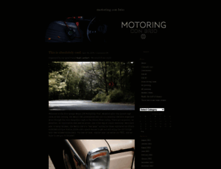 motoringconbrio.com screenshot