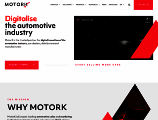 motork.co.uk screenshot