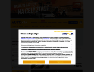 motorky.autovia.sk screenshot