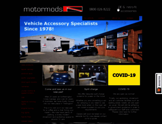 motormods.co.uk screenshot