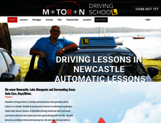 motoron.com.au screenshot