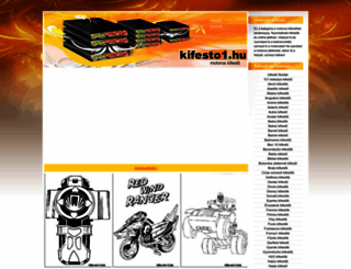 motoros-kifestok.kifesto1.hu screenshot