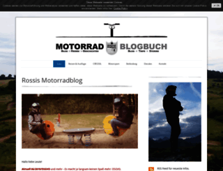 motorrad-blogbuch.com screenshot