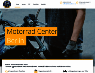 motorrad-roller-service-berlin.de screenshot