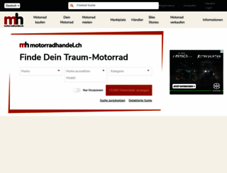 motorradhandel.ch screenshot