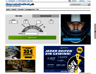 motorradreifendirekt.de screenshot