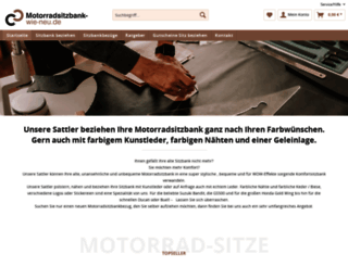 motorradsitzbank-wie-neu.de screenshot