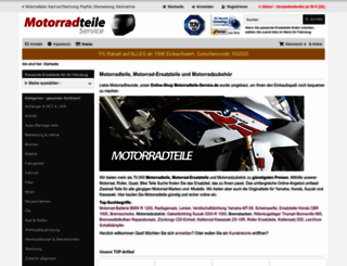 motorradteile-service.de screenshot