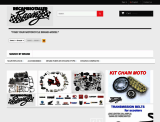 motorrecambio.com screenshot