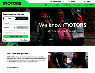 motors.co.uk screenshot