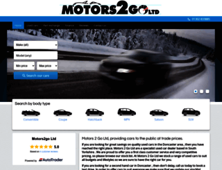 motors2goltd.co.uk screenshot