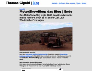 motorshowblog.com screenshot