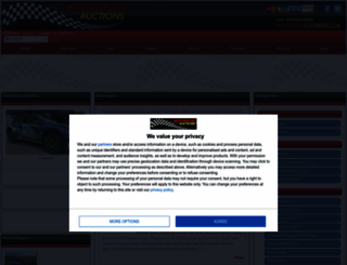 motorsportauctions.com screenshot