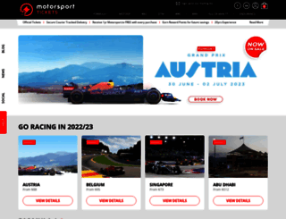 motorsportlive.com screenshot