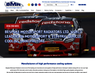 motorsportradiators.co.uk screenshot