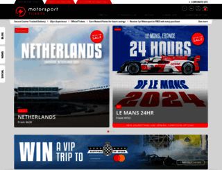 motorsporttickets.com screenshot
