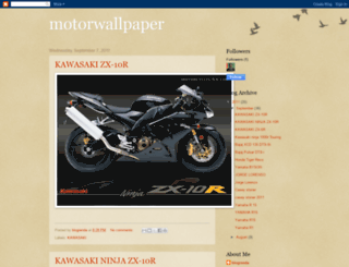 motorwallpaper.blogspot.com screenshot