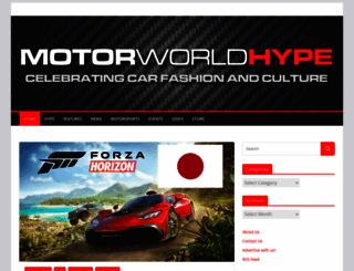 motorworldhype.com screenshot