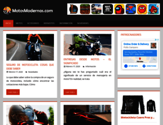 motosmodernas.com screenshot