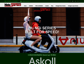 motospartaco.it screenshot