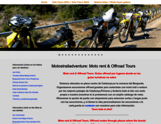 motostrailadventure.com screenshot